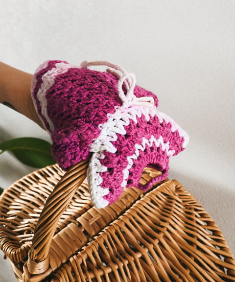 【Goods】Vintage Hand Crocheted Hot Pad