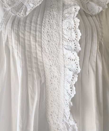 【Seek an nur】Late 19th c. night gown dress