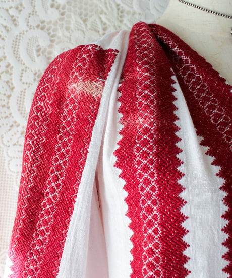 【Seek an nur】Vintage Romanian Hand Woven Dress