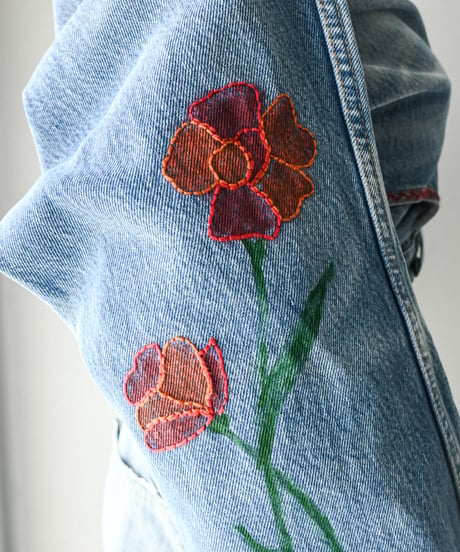 【curoam】Levi's denim pants reworked jacket