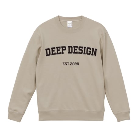 DEEP DESIGN COLLEGE ROGO Sweat
