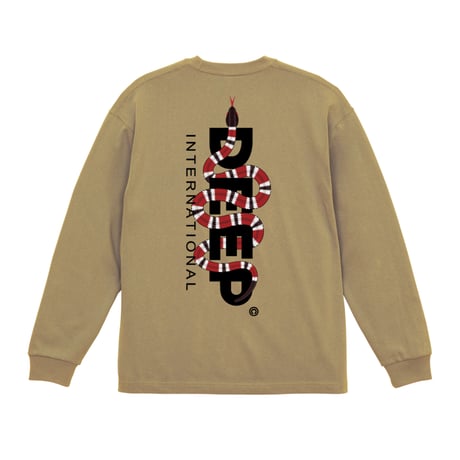 THE DEEP “ASCENDING SNAKE”  long sleeve T-shirt