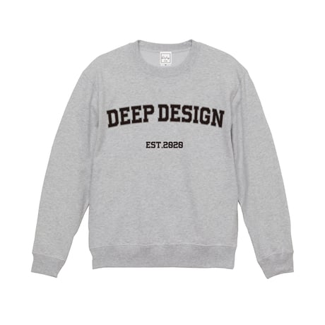 DEEP DESIGN COLLEGE ROGO Sweat