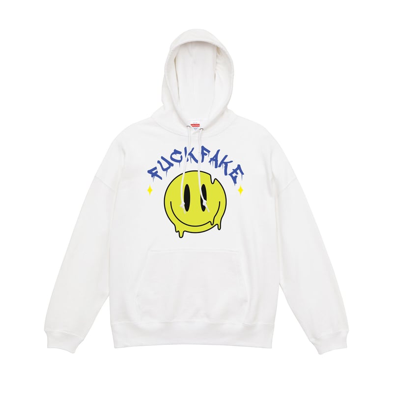 DEEP SMILEY FACE ビッグシルエットパーカー | deepinternation DEEP SMILEY FACE ビッグシルエットパーカー | deepinternation