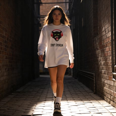 THE DEEP Grooving ZiZi  long sleeve t-shirt