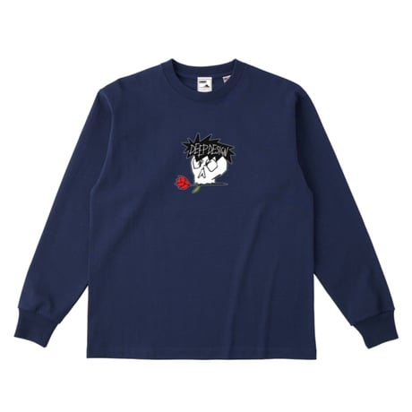 THE DEEP SKULL&ROSES long sleeve t-shirt