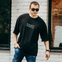 DEEP GOTHIC BOX 3/4 length T-shirt