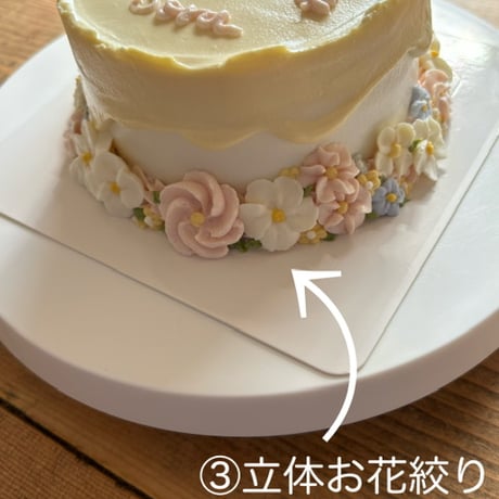 オプション　クリーム絞り変更