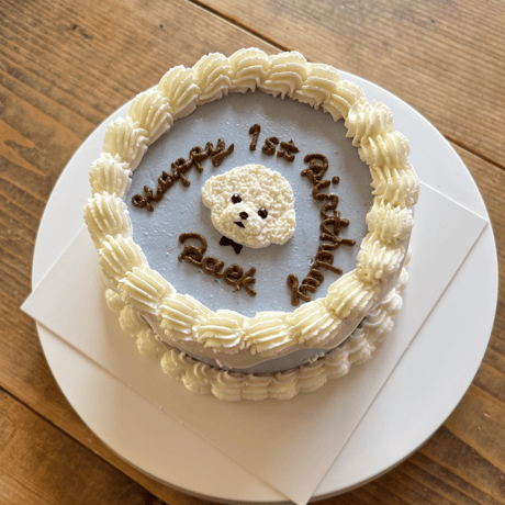 D 上下クリーム絞り付きケーキ見本