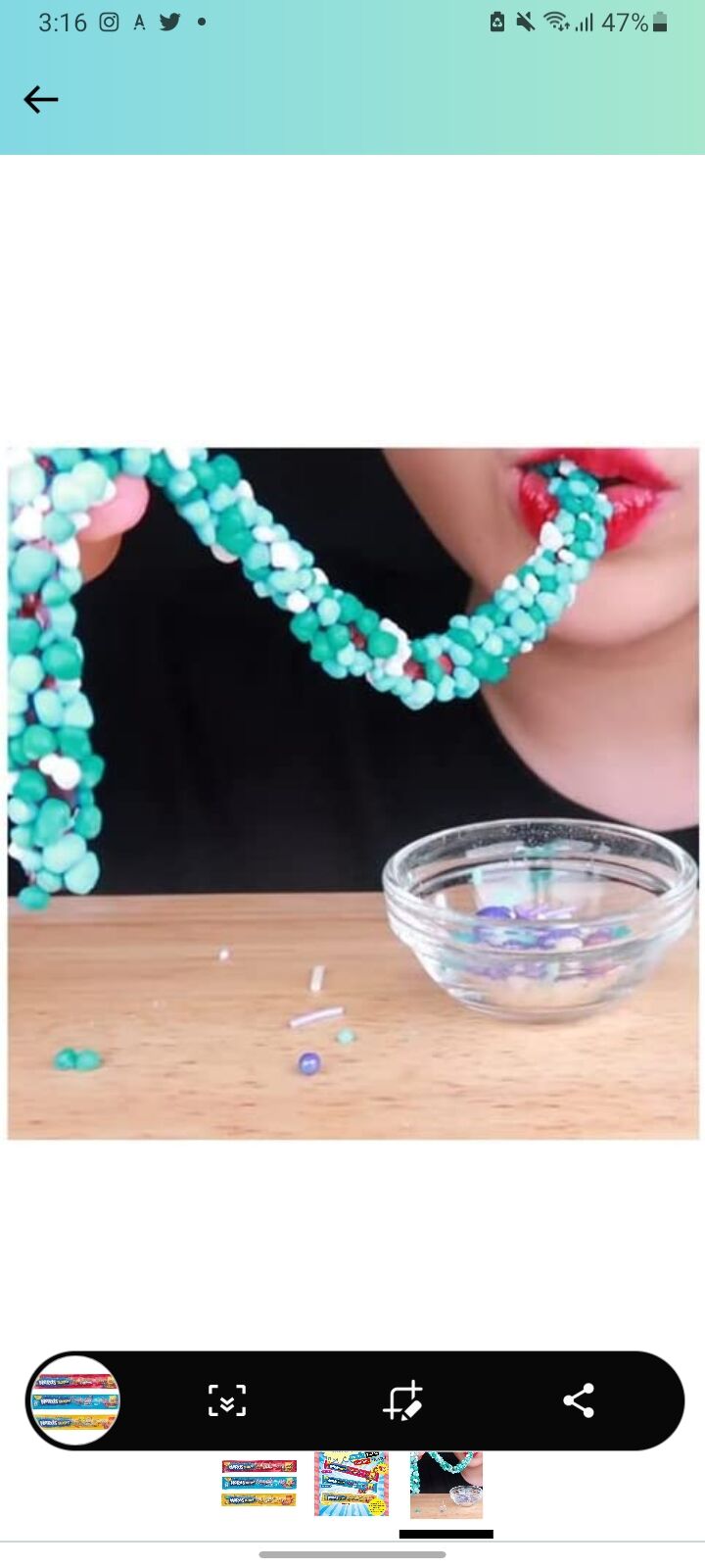ナーズロープ　赤青　5セットずつ Amazon | JANE ナーズロープグミ Nerds Rope 26g 赤・青・黄 3