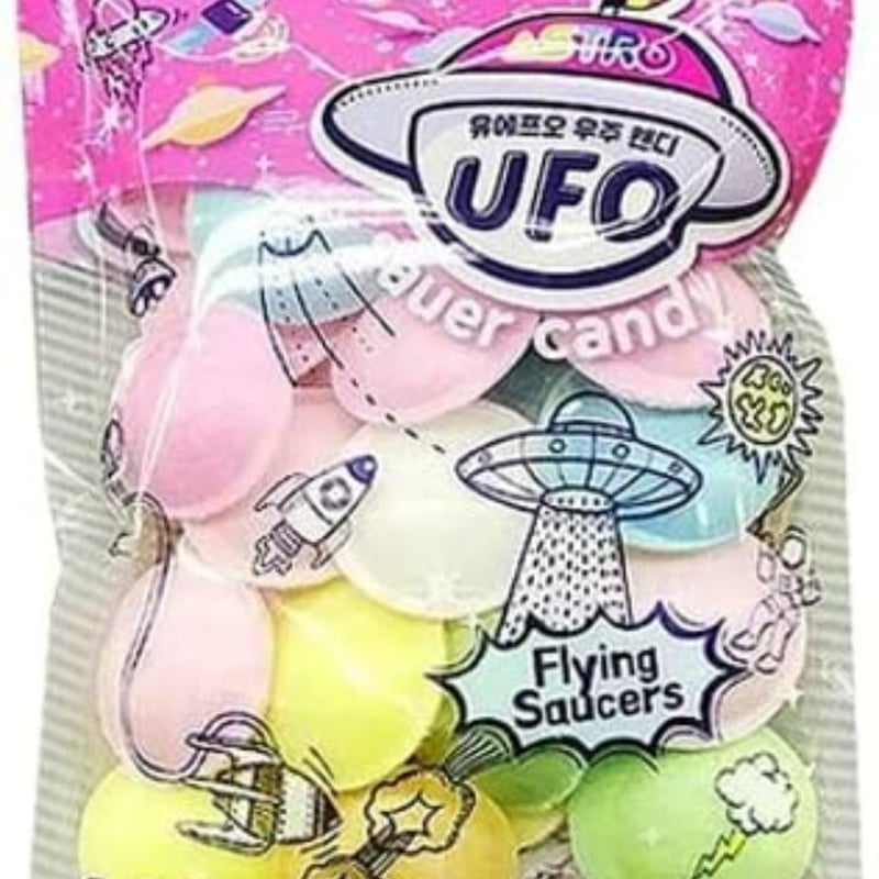 韓国 UFOキャンディ 15個 asmr お菓子 Amazon.co.jp: UFOキャンディー 39g (スペイン産) 韓国モッパン