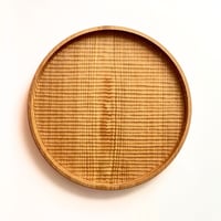 丸盆30cm くり / 前田 充