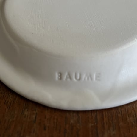 オーバル皿Mクリーム / うつわボーメ-Baume