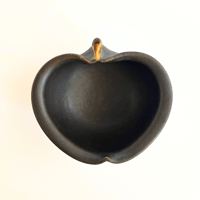 古谷製陶所　りんごの器　りんご鉢　アメ釉　　茶色 アメ釉 りんご鉢 小 | 古谷製陶所