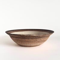 shallow bowl M つちしろ　/　コクウ - 永山藍子