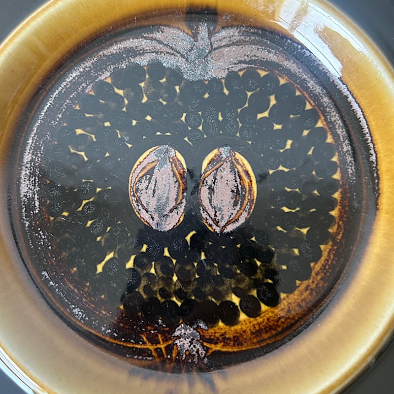 アラビア Fructusシリーズ　りんご模様のお皿 20cm 1960年 アラビア Fructusシリーズ りんご模様のお皿 20cm 1960年 | lacota ラ