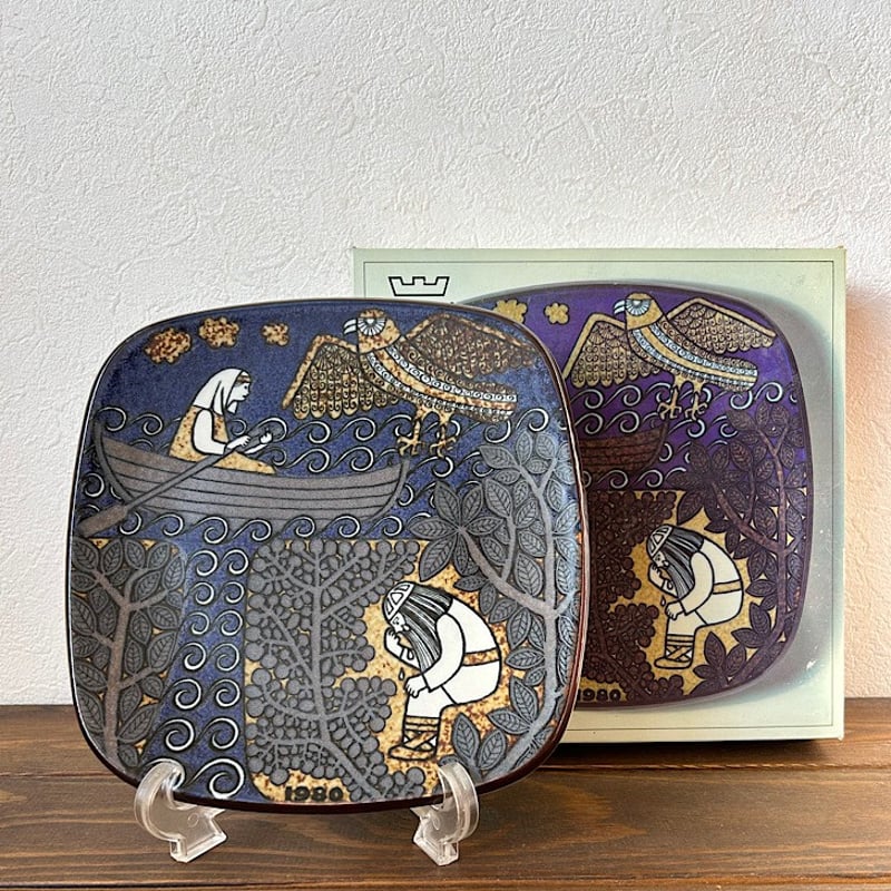 アラビア カレワラ 1980年 陶板 | lacota ラコタ 北欧雑貨 北欧陶器
