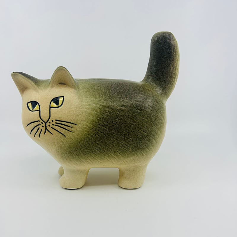 リサラーソン Cat Moa Midiシリーズ グレー猫 2016年 18cm | lacot