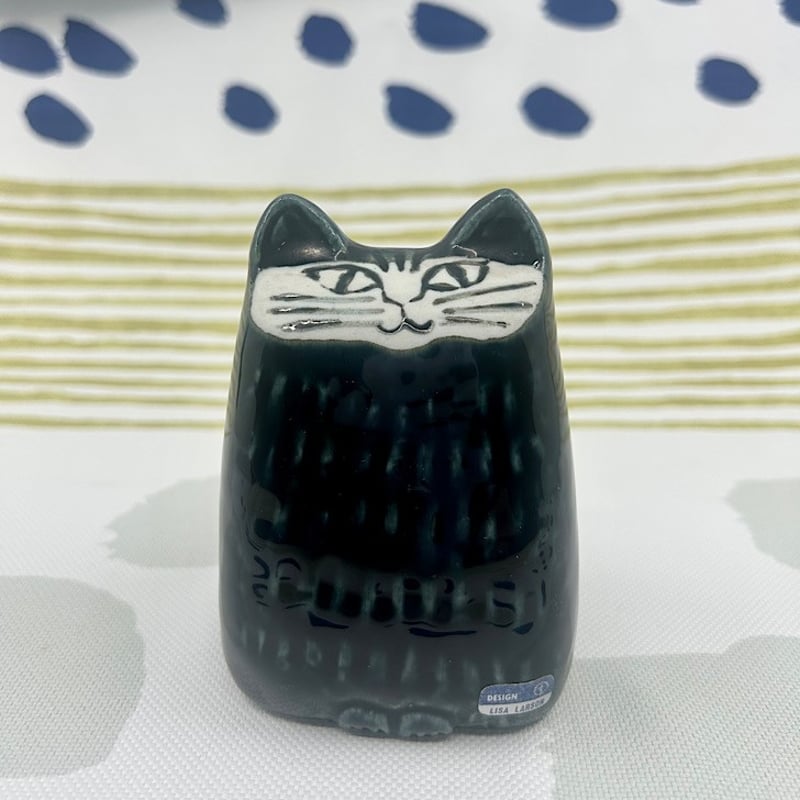 リサラーソン ネコ Liten Katt 深緑 1965年 | lacota ラコタ