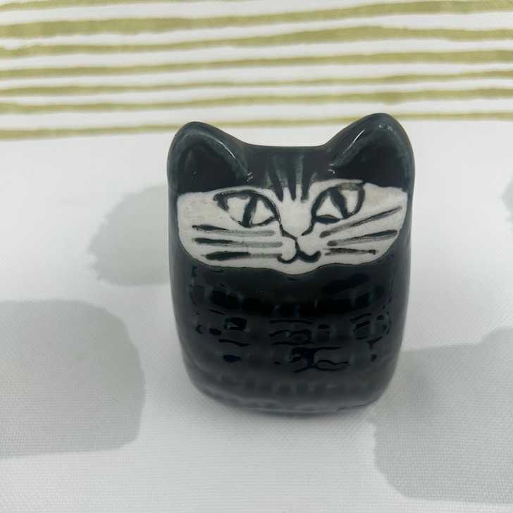 リサラーソン　小さな猫　ネコ　ねこ　liten katt ブルーグリーン fit=scale-down,w=1200