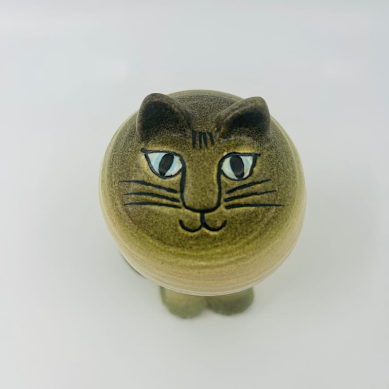 リサラーソン Mayaシリーズ 白い猫（グレー） ネコ | lacota