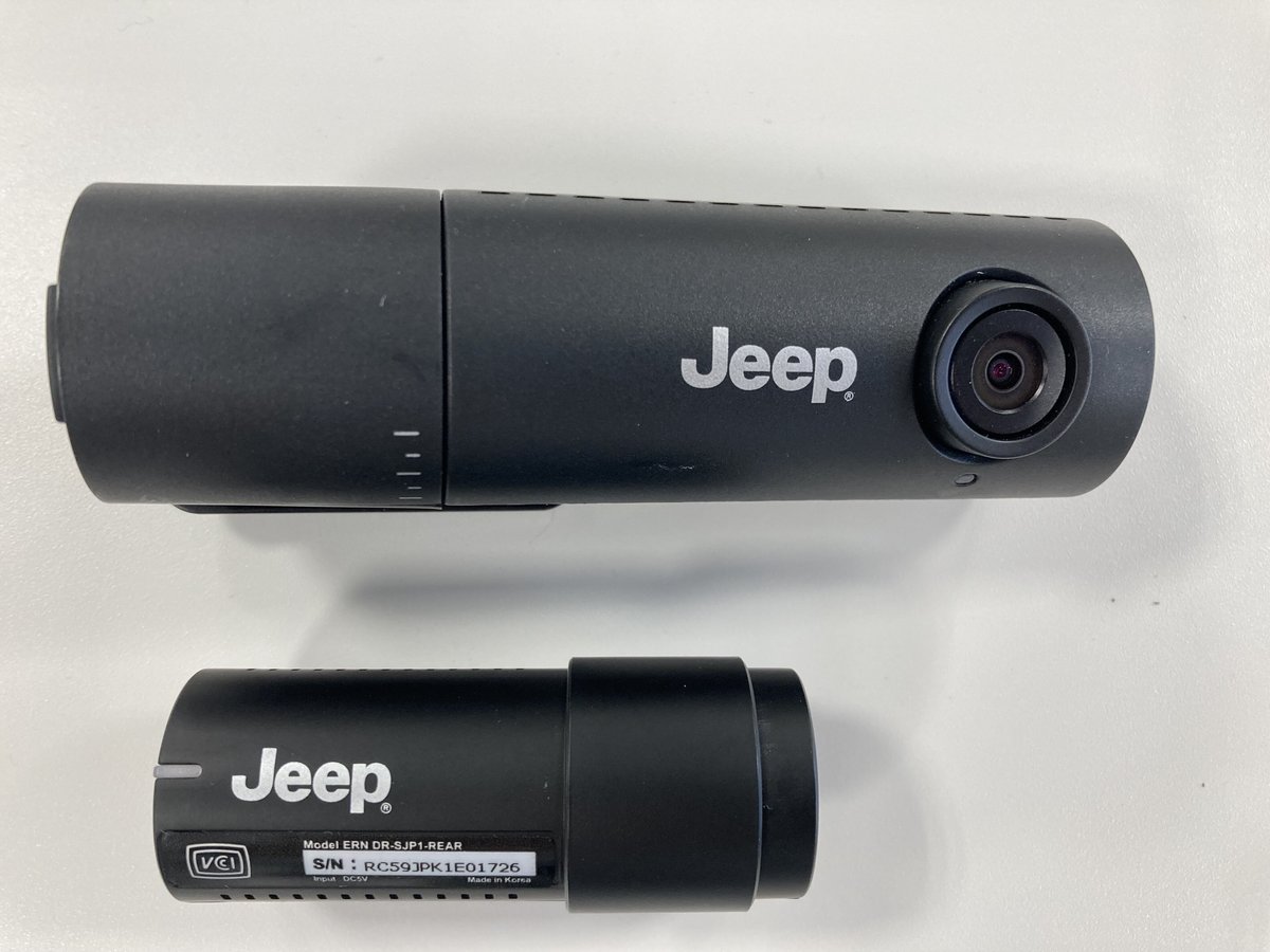 【中古品】JEEP純正WiFiドライブレコーダー2ch