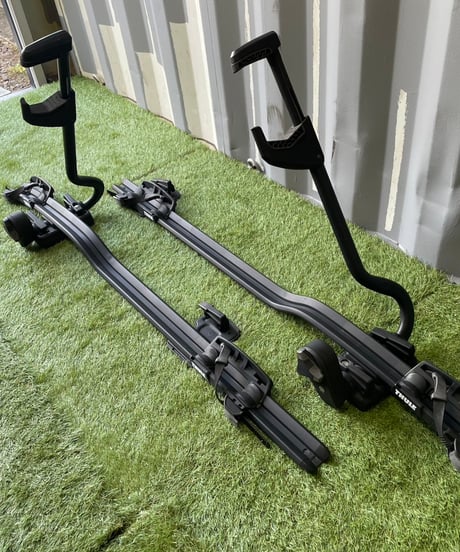 【中古品】ルーフクロスバー＆サイクルラック