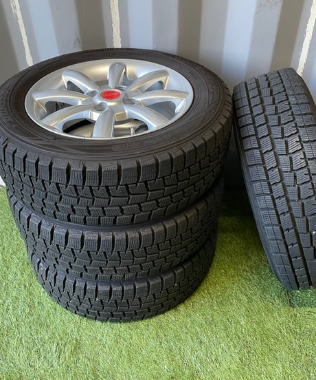 【中古品】FIAT500用　スタッドレスタイヤセット
