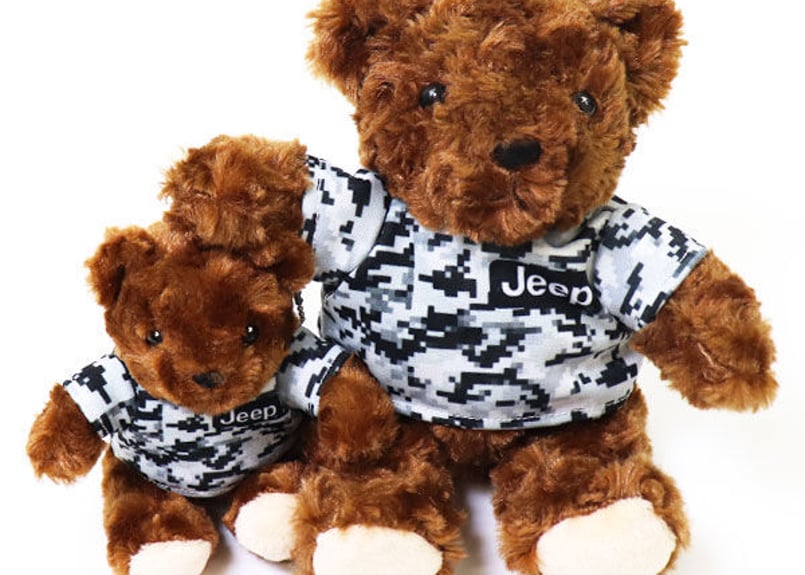 jeep ジープぬいぐるみベアクマセットジープベア