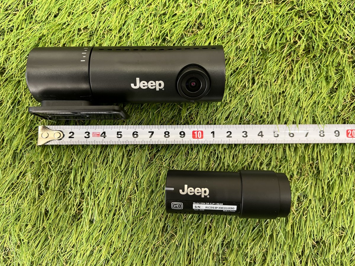 【中古品】JEEP純正WiFiドライブレコーダー2ch