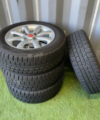 【中古品】FIAT500用　スタッドレスタイヤセット