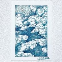 完売】《一点物ペン画》“夢境” | Kiyomi Tachibana Art works