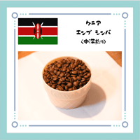 ケニア エンブ シンバ 〈中深煎り〉100g
