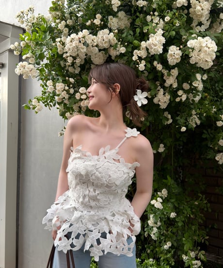 Flower Lace Bustier