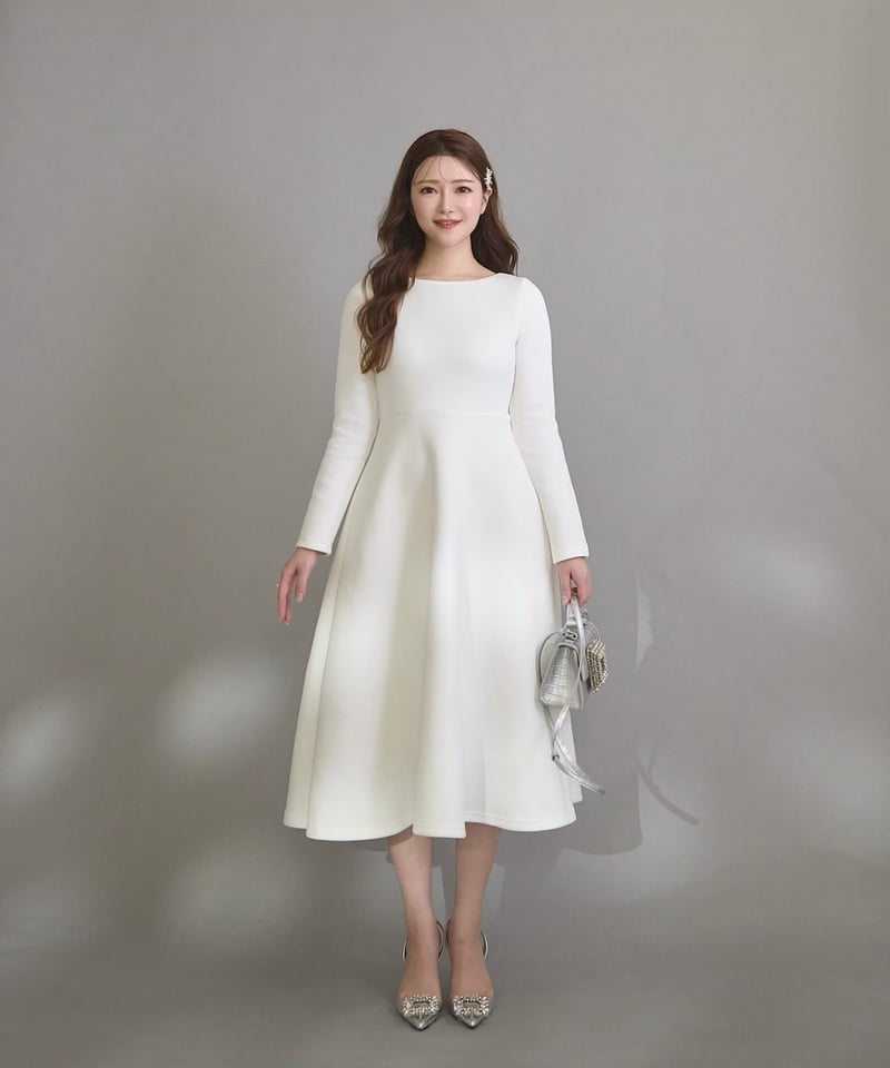 【美品】LADYM ラディム エコファー ワンピース Eco Fur Cape Onepiece | LADYM