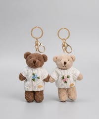 Petit Bloom Bear Charm