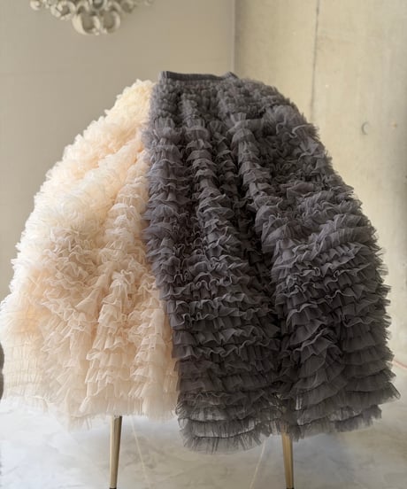 Whip Tulle Skirt
