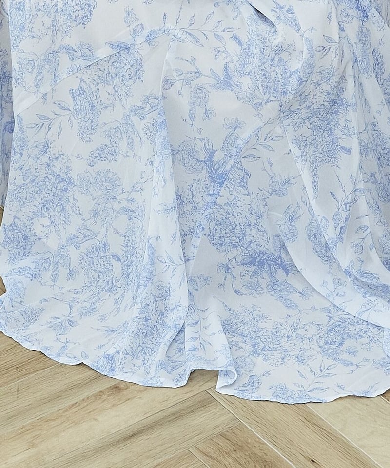 Toile De Jouy Chiffon Onepiece | LADYM