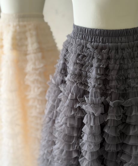 Whip Tulle Skirt