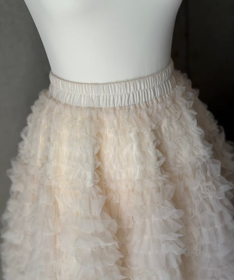 Whip Tulle Skirt
