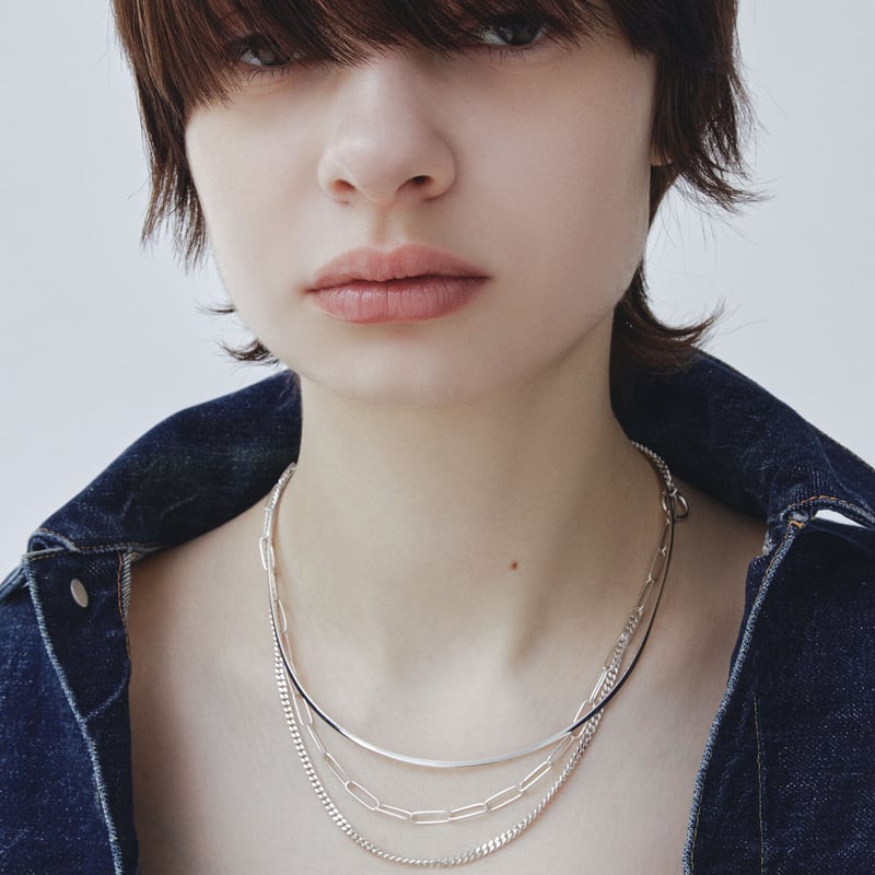 omega flat necklace | quip queint official onli...