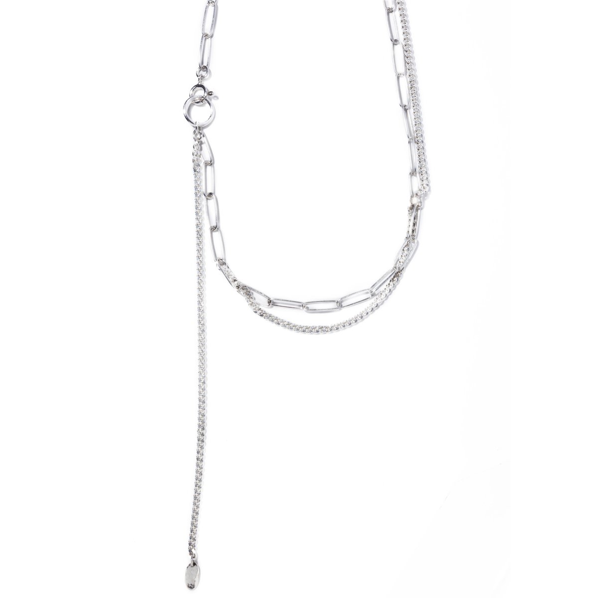 quip queint】two chain necklace-