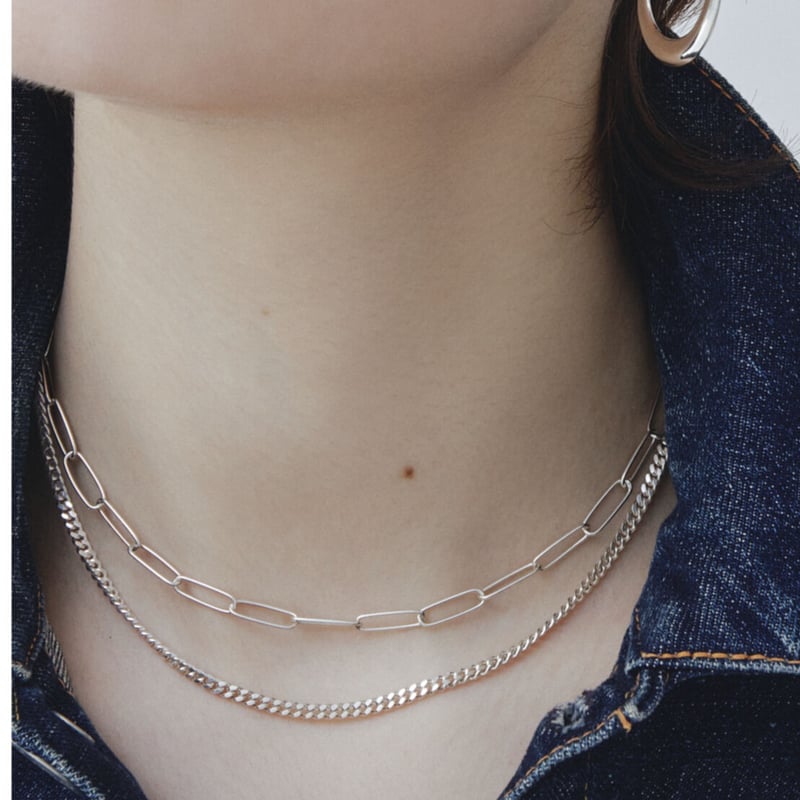 two chain necklace | quip queint official onlin...