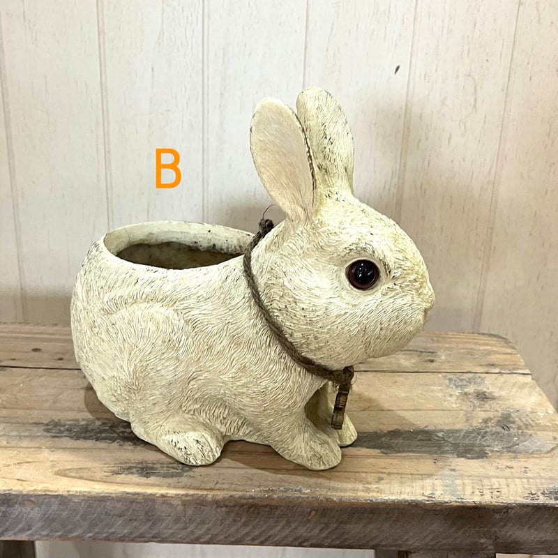 半額セール!!] うさぎプランター(S・Lサイズ) | かのはのオンライン