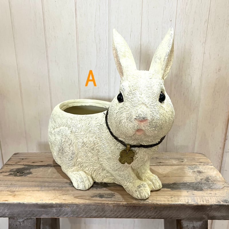 半額セール!!] うさぎプランター(S・Lサイズ) | かのはのオンライン