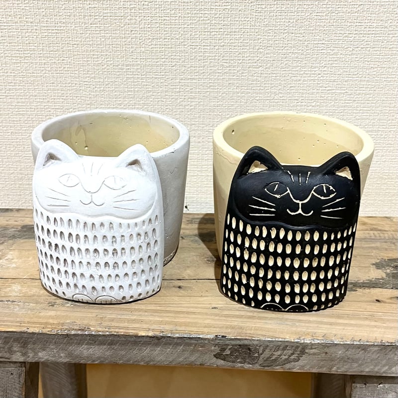 半額セール!!] ねこプランター3号 | かのはのオンラインショップ