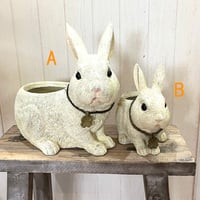 [半額セール!!] うさぎプランター(S・Lサイズ)