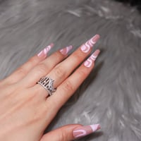 Wide Wave Ring