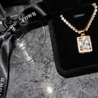 Square top Necklace