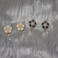 Camellia Perl Pierces